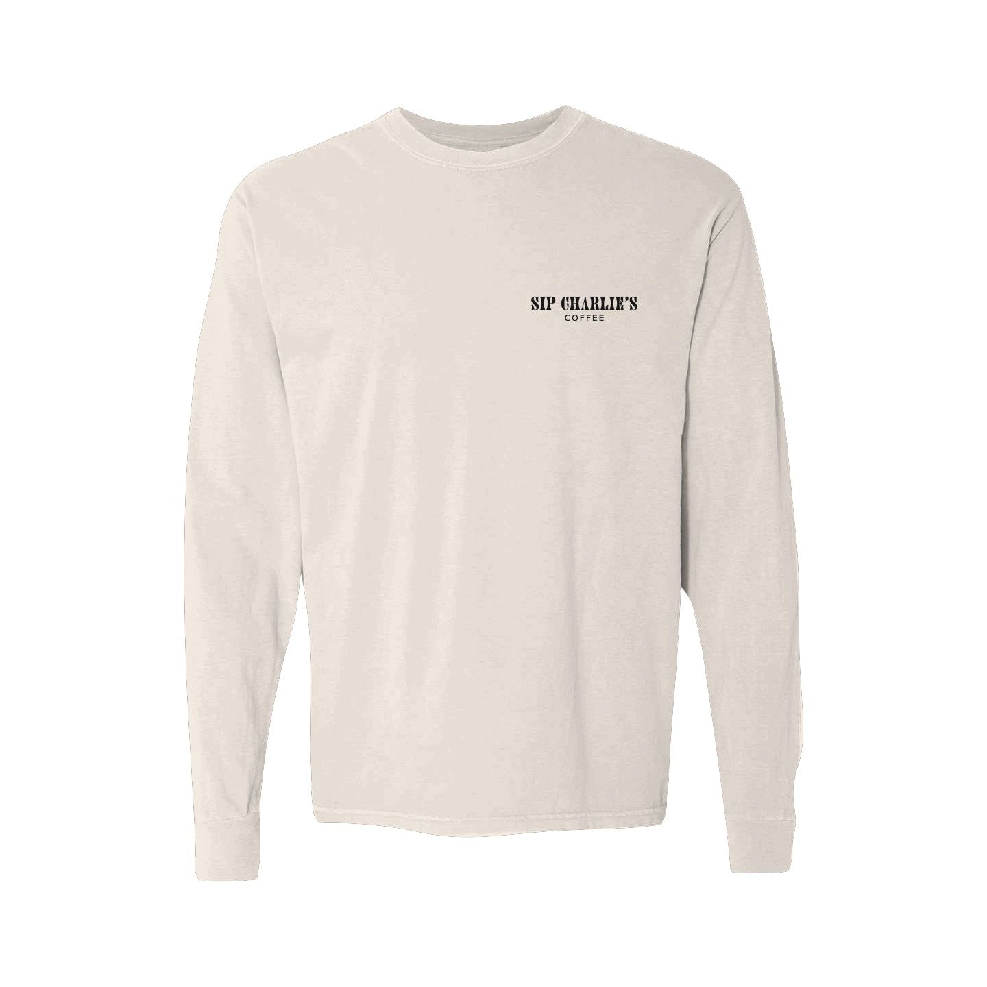 Pigment Dyed Heavyweight Long Sleeve T Shirt