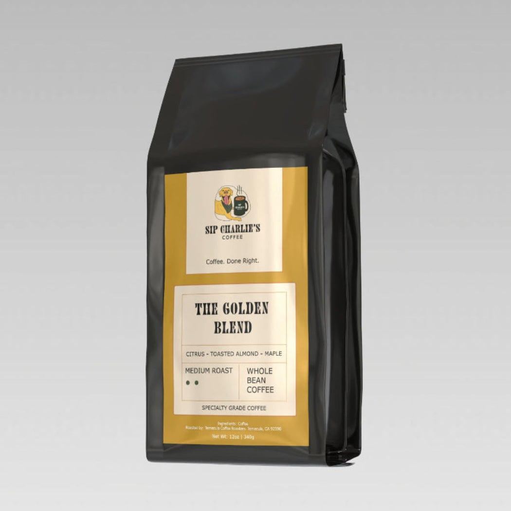 Sip Charlies Coffee The Golden Blend